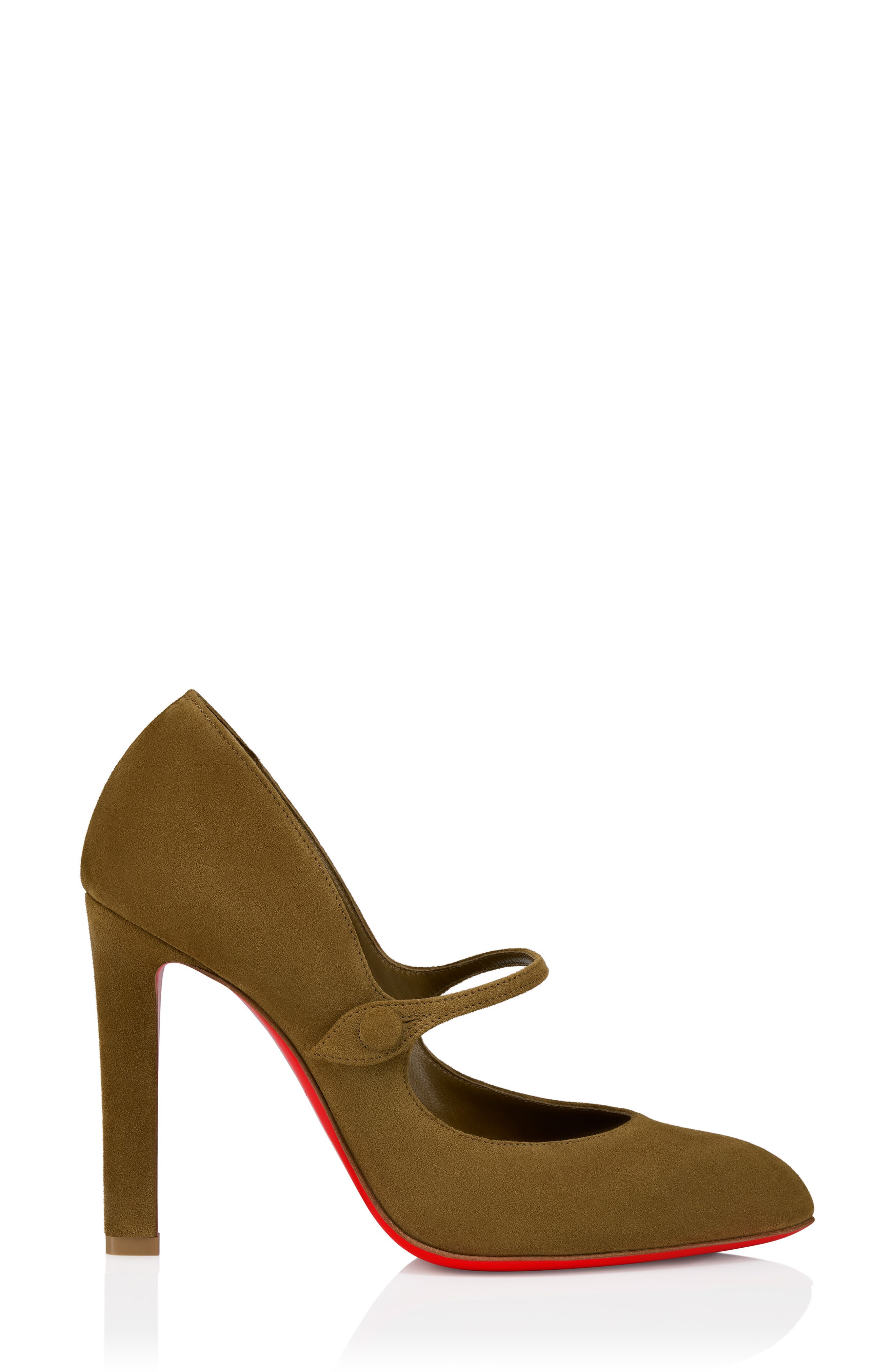 Christian Louboutin Fannylove Mary Jane Pump, Alternate, color, Z092 Bronzo/ Lin Brozno