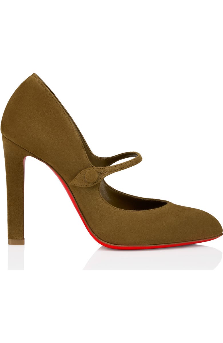 Christian Louboutin Fannylove Mary Jane Pump, Alternate, color, Z092 Bronzo/ Lin Brozno