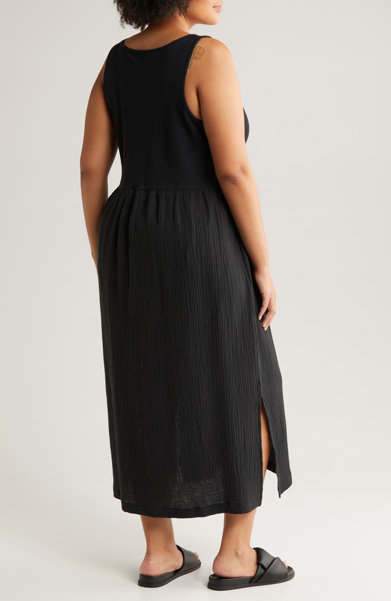 Madewell Knit Tank Midi Dress, Alternate, color, 