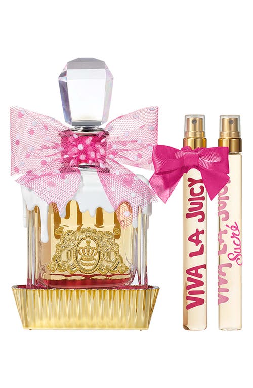 Juicy Couture Viva La Juicy Sucré Fragrance Set $190 Value In Transparent