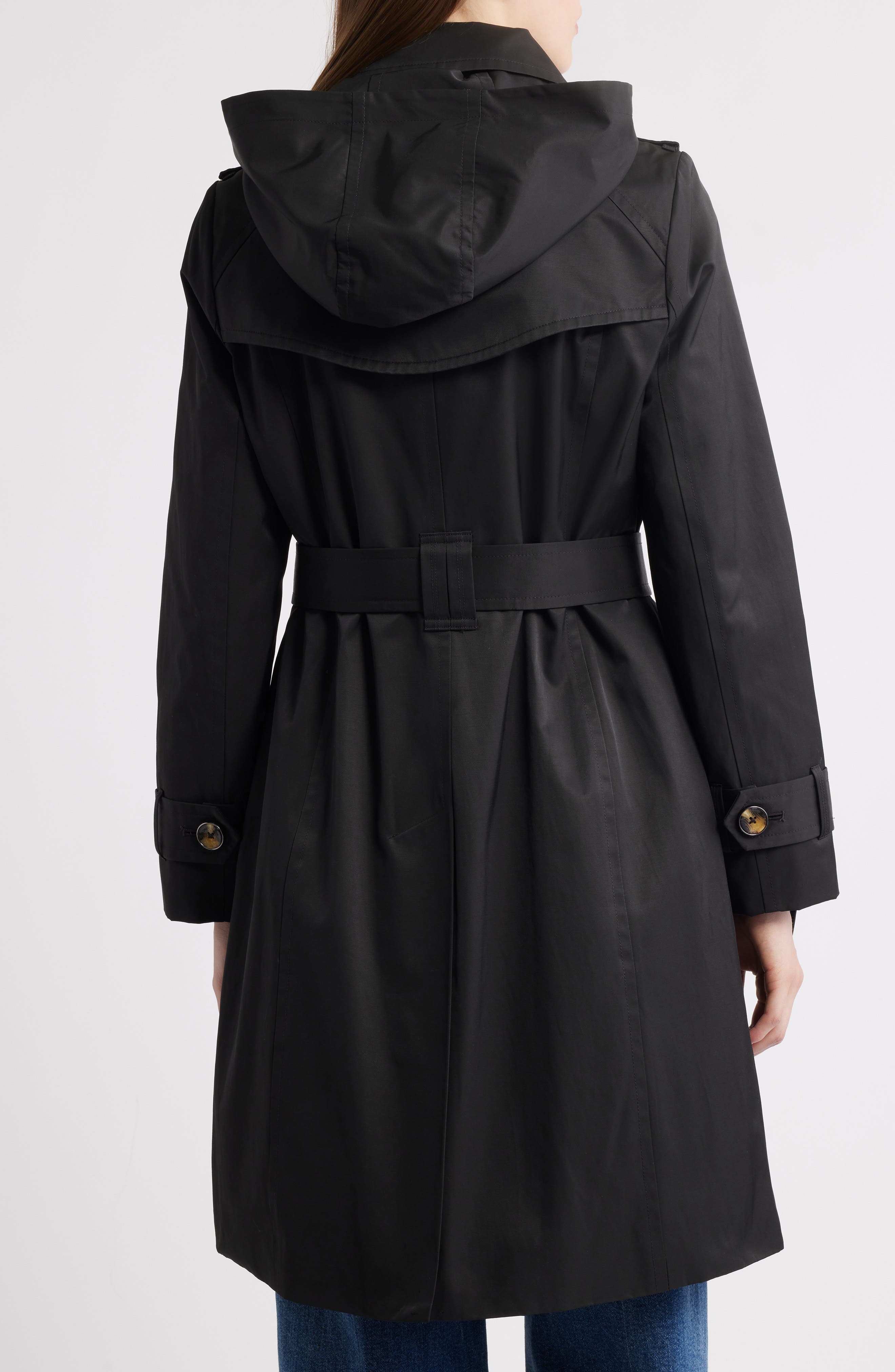 Женские куртки London Fog Double Breasted Trench Coat — фото 2