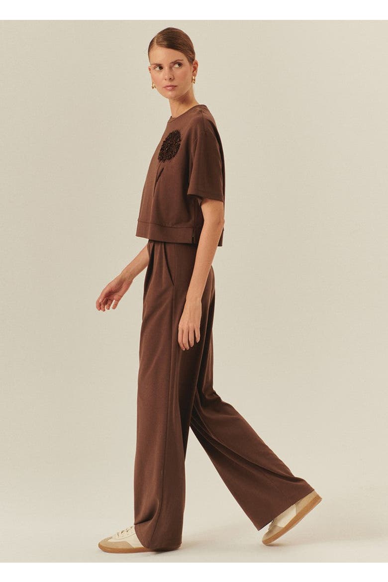 Brynn Tshirt, Alternate, color, BROWN