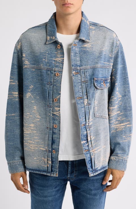 Distressed Denim Jacket