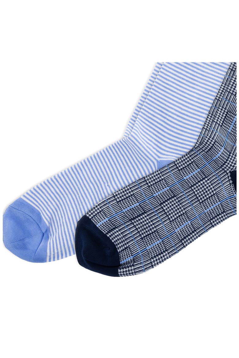 Assorted 2-Pack Dress Socks, Alternate, color, NAVY