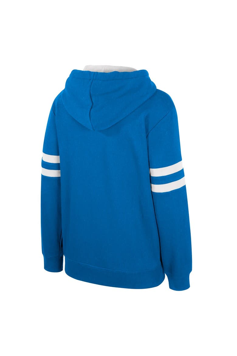 Women's Stadium Essentials Blue Oklahoma City Thunder Road Game Pullover Hoodie, Alternate, color, Blue