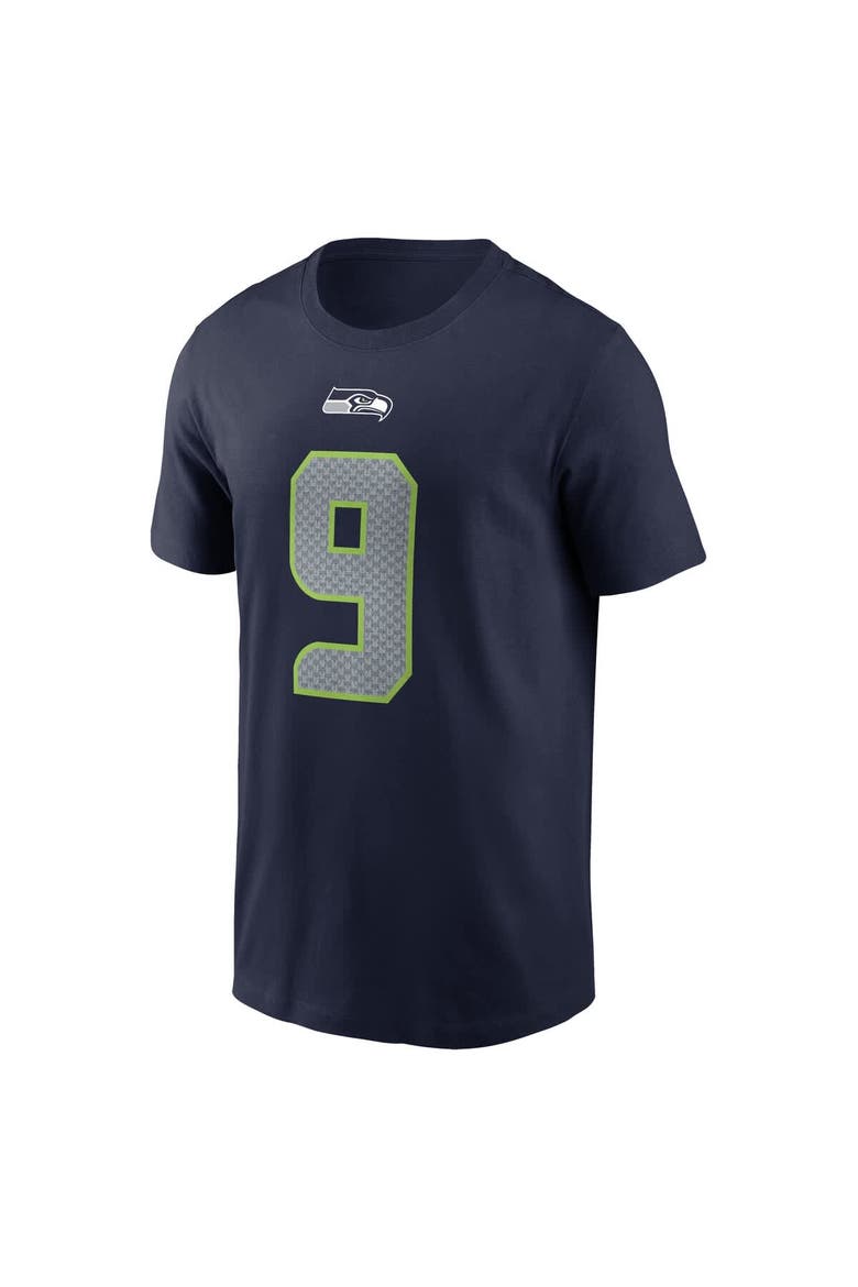 Men's Nike Kenneth Walker III College Navy Seattle Seahawks Player Name & Number T-Shirt, Alternate, color, College Navy