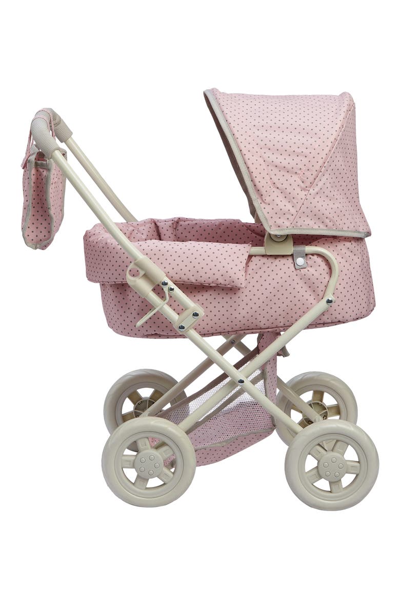 Olivia's Little World Baby Doll Deluxe Stroller, Alternate, color, PINK