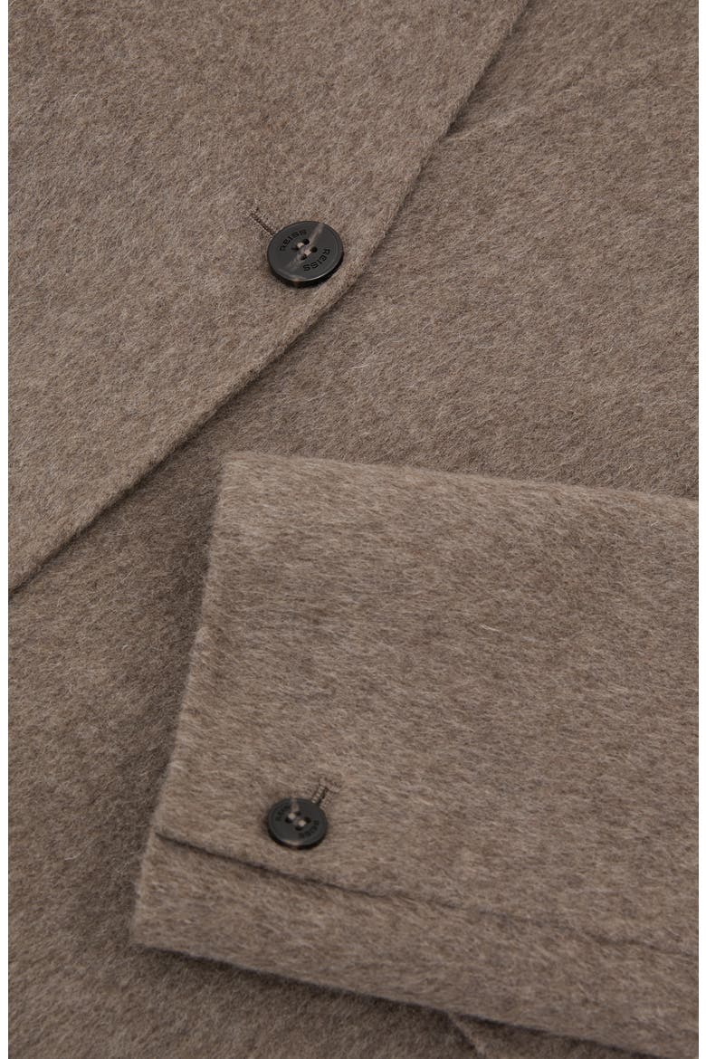 Lori Scarf Wool Blend Coat, Alternate, color, TAUPE NEUTRAL