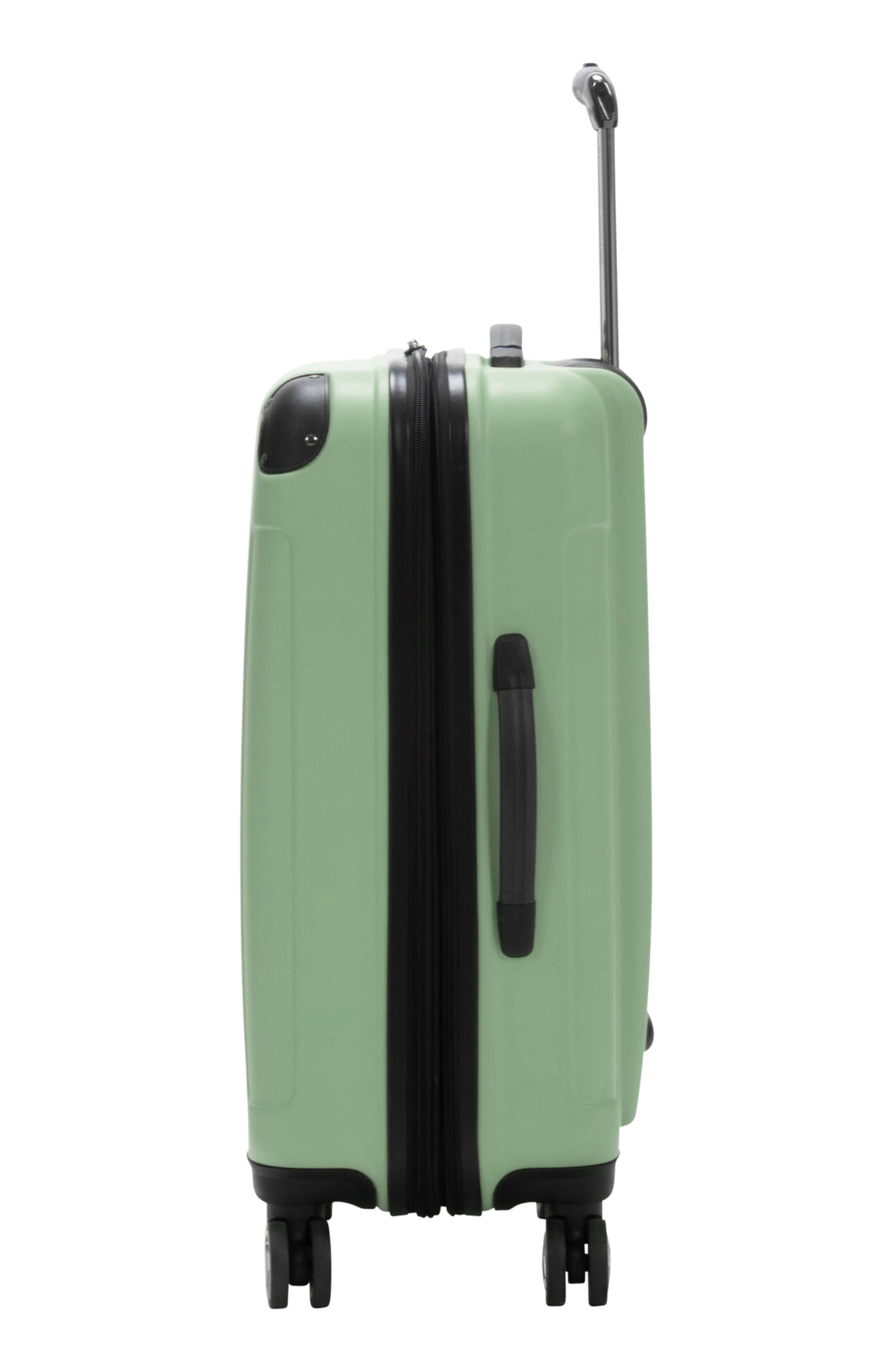 Kenneth Cole Reaction Renegade 24-Inch Lightweight Hardside Expandable Spinner Luggage, Alternate, color, Seafoam