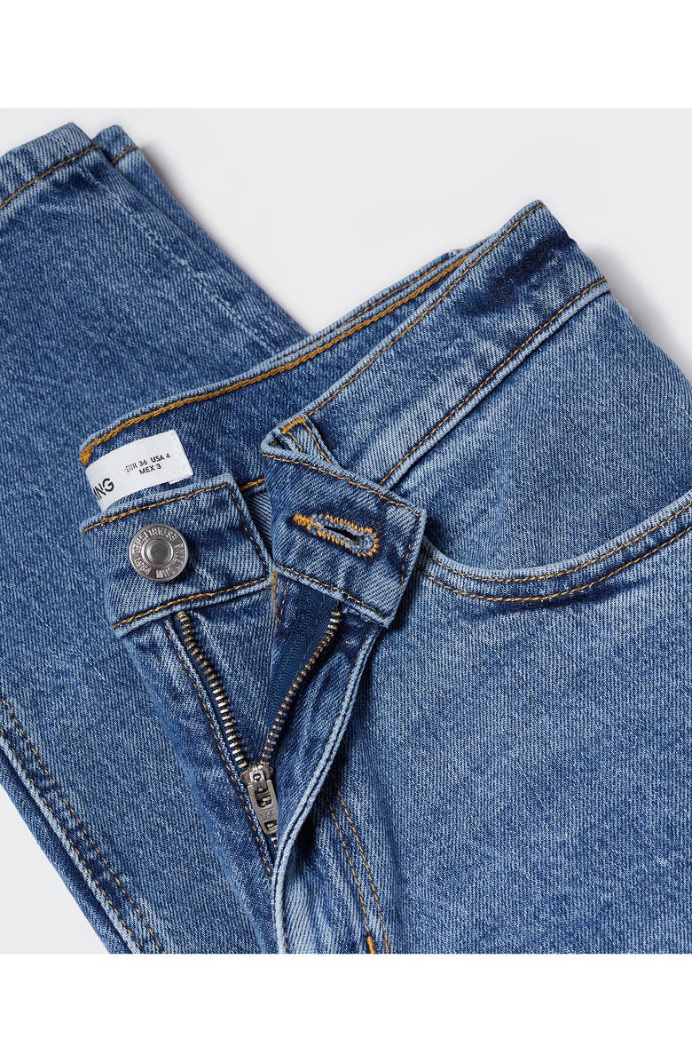 MANGO High Waist Mom Jeans, Alternate, color,