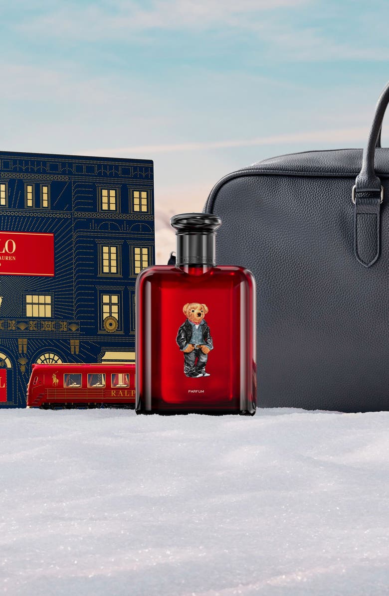 Ralph Lauren Polo Red Parfum Bear Edition Holiday Gift Set, Alternate, color, 