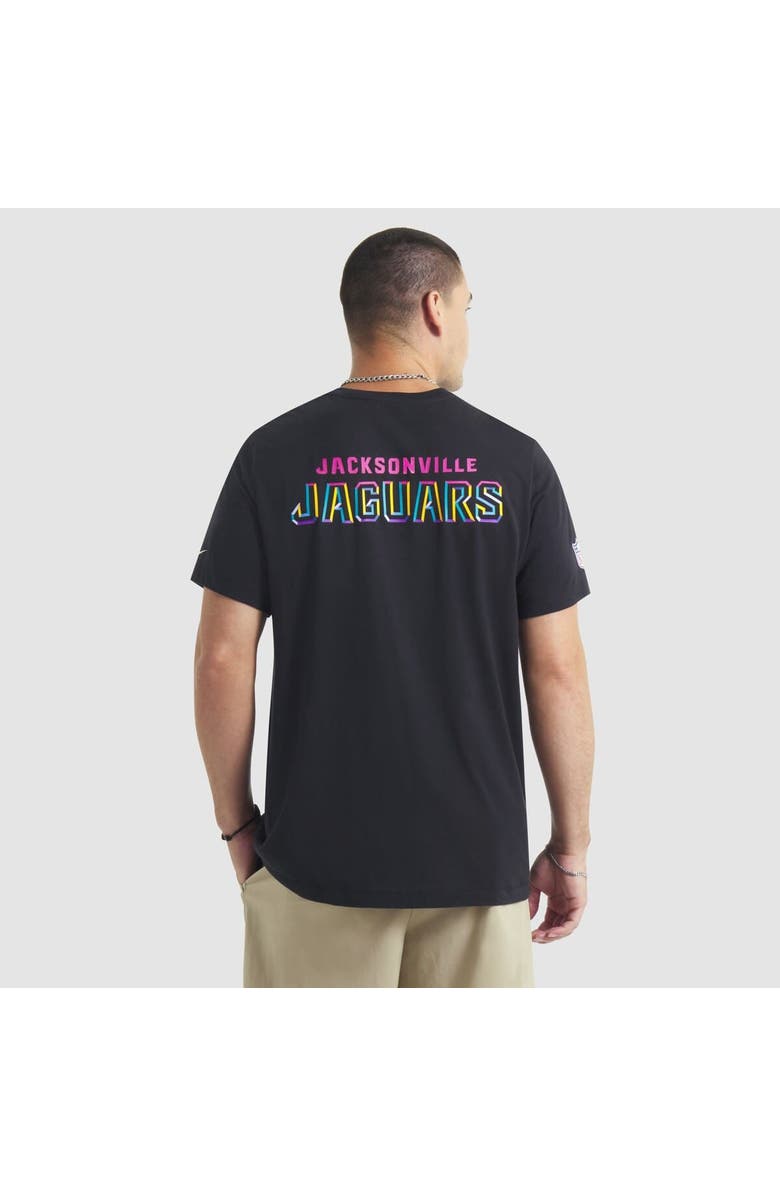 Nike Men's Nike Black Jacksonville Jaguars 2025 NFL Crucial Catch Tri-Blend Dri-FIT T-Shirt, Alternate, color, Black