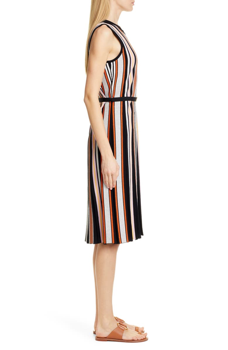 Tory Burch Stripe Sweater Dress, Alternate, color, 