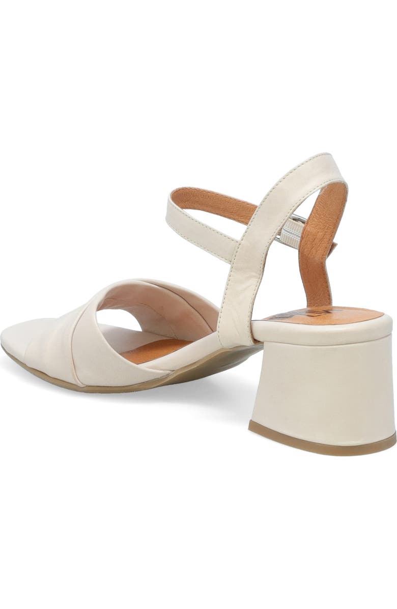 Miz Mooz Bela Block Heel Sandal, Alternate, color, Cream