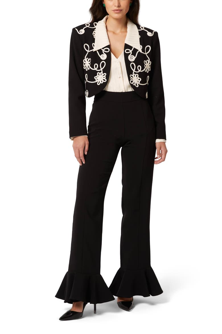 Eugenia Trousers, Alternate, color, Black