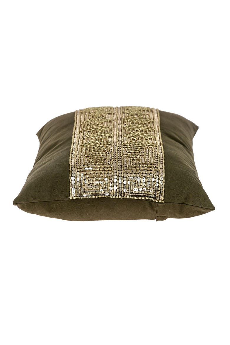 Misty Decorative Accent Pillow, Alternate, color, OLIVE