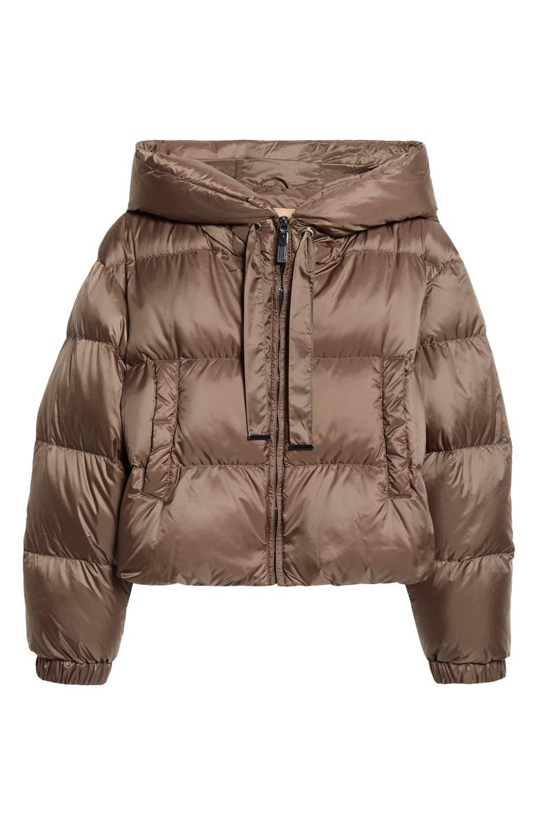 Max Mara Seie Hooded Down Puffer Jacket, Alternate, color, 