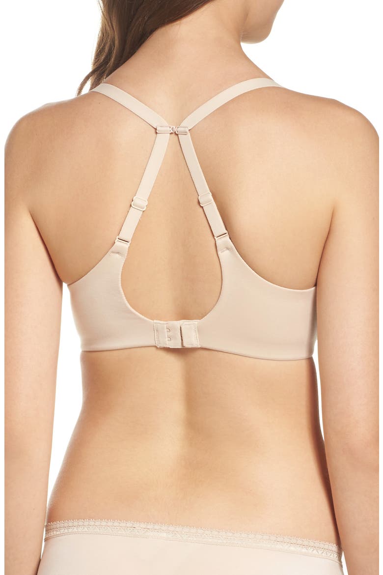 Perfect Primer Underwire T-Shirt Bra, Alternate, color, SAND