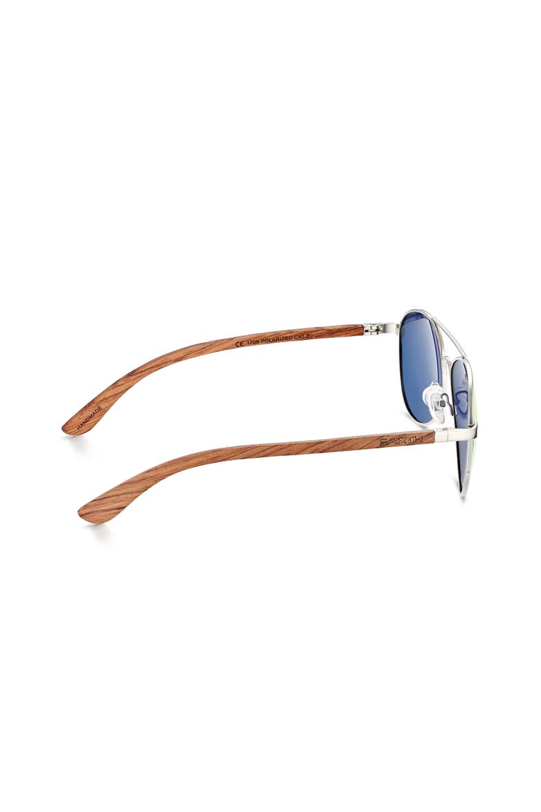 Sayulita Polarized Sunglasses, Alternate, color, Redwood/Blue-Green