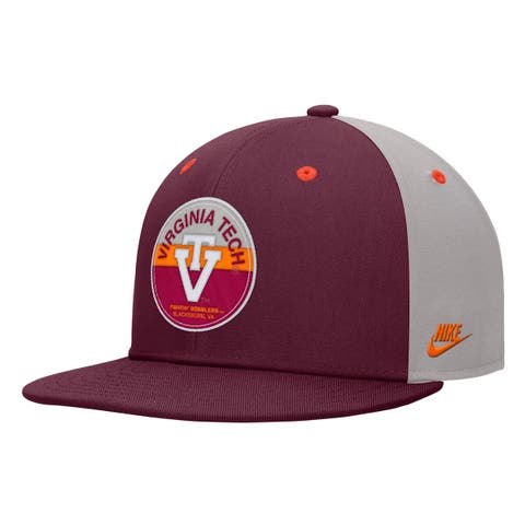Men's Nike Maroon Virginia Tech Hokies Vintage Patch Snapback Hat