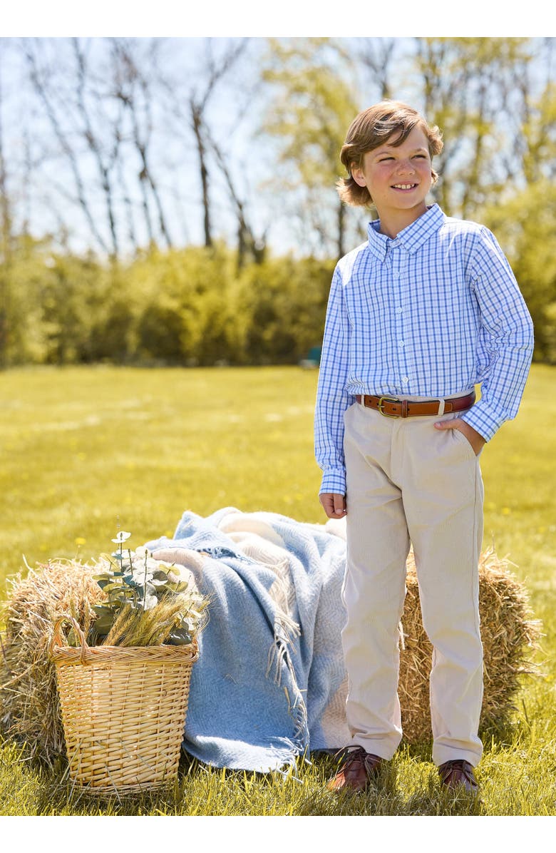 Little English Kids' Plaid Button Down Shirt, Alternate, color, Woodberry Plaid