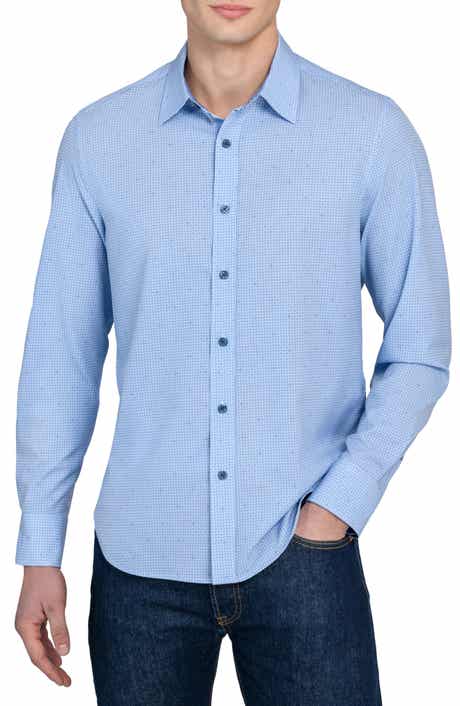 CONSTRUCT Qua Geo Print Stretch Dress Shirt