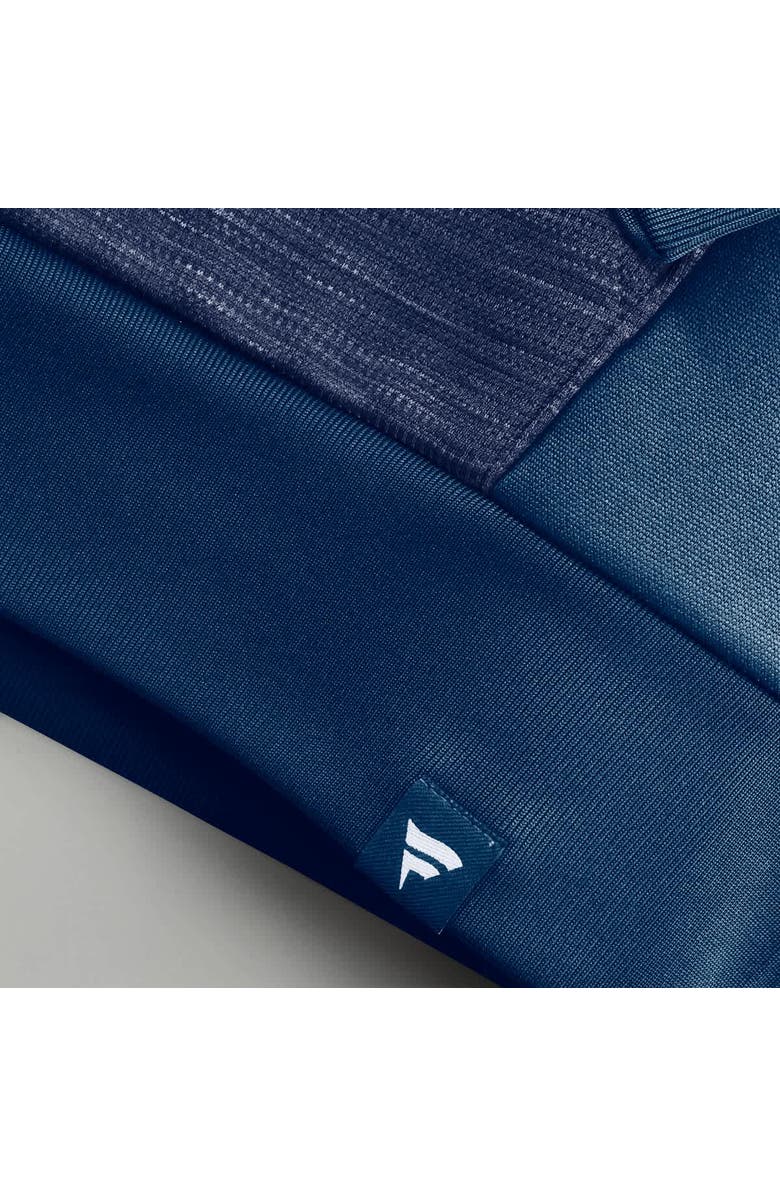 FANATICS Men's Fanatics Navy Chicago Bears Checkdown Pass Full-Zip Hoodie, Alternate, color, Navy