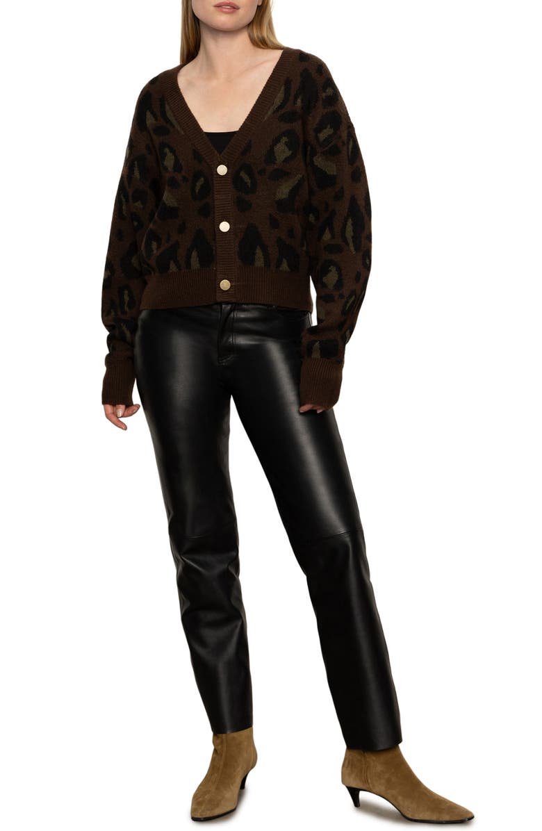 Sanctuary Meow Cardigan, Alternate, color, Kitty Camo