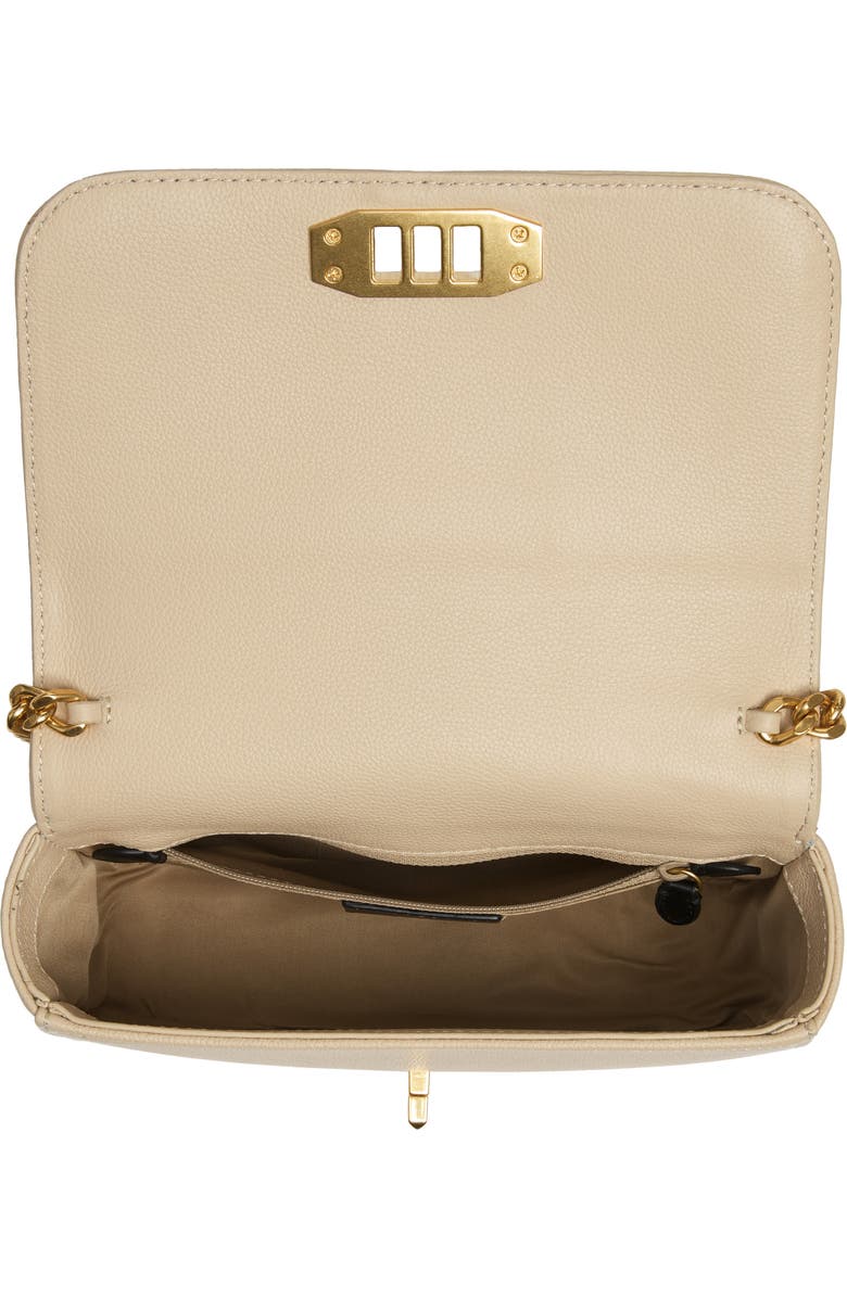 Rebecca Minkoff Amour Leather Crossbody Bag, Alternate, color, Latte