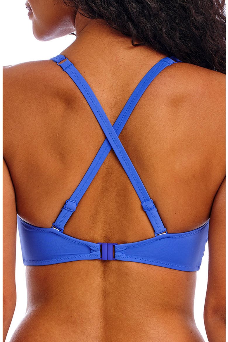 Jewel Cove Concealed Underwire Bikini Top, Alternate, color, PLAIN AZURE