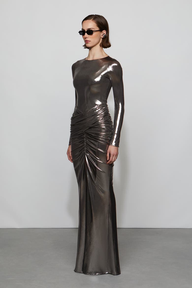 Stella Gown, Alternate, color, Gunmetal