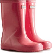 Hunter Kids' First Classic Starcloud Glitter Waterproof Rain Boot