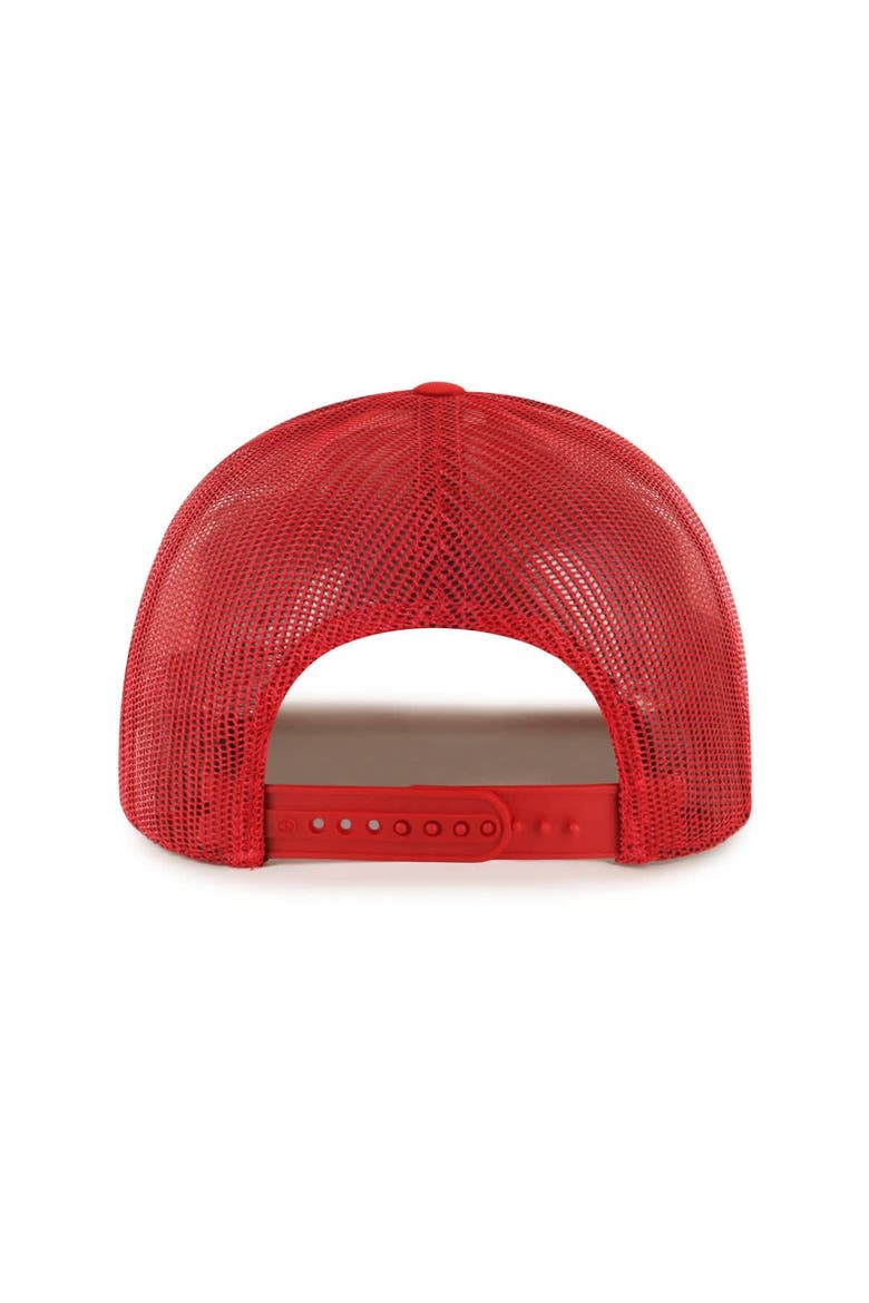 Men's '47  Red Georgia Bulldogs Leland Trucker Adjustable Hat, Alternate, color, Red