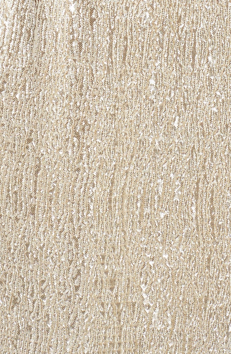 Lulus Surplice V-Neck Sleeveless Shimmer Gown, Alternate, color, 