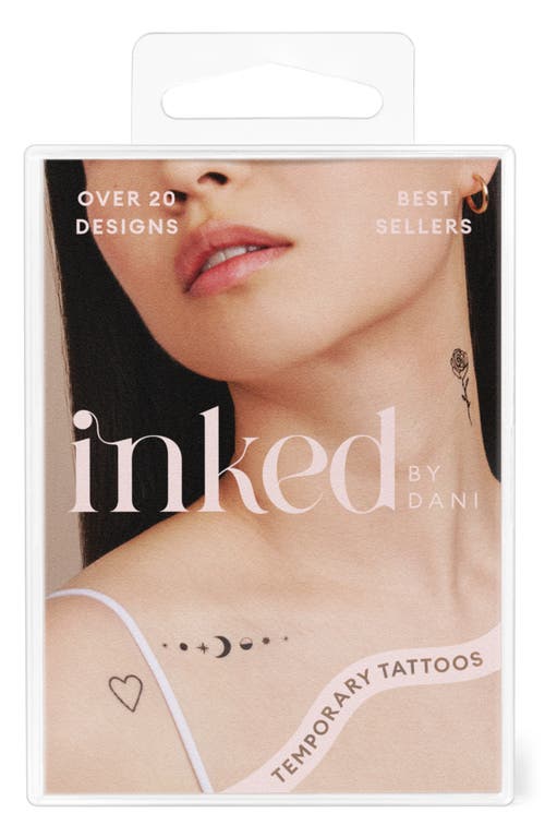 INKED by Dani Bestsellers Pack Temporary Tattoos in None  product