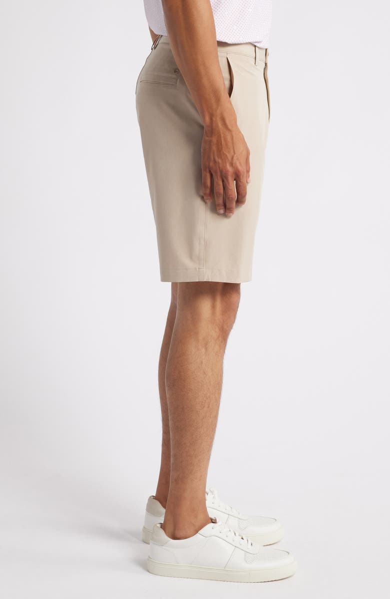 Peter Millar Shackleford Performance Hybrid Short, Alternate, color, Beech Wood