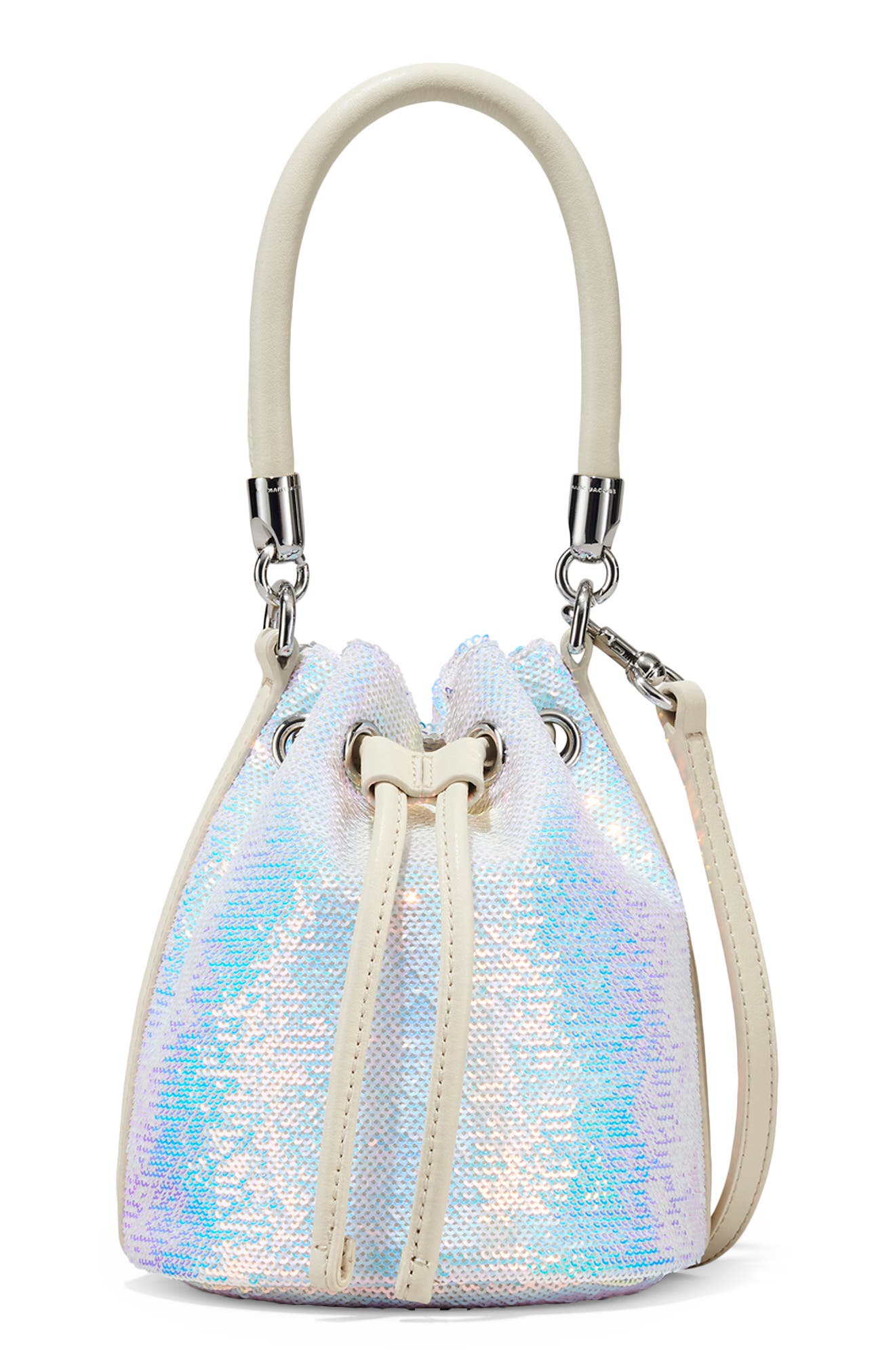 Marc Jacobs The Sequins Mini Bucket Bag, Main, color, 