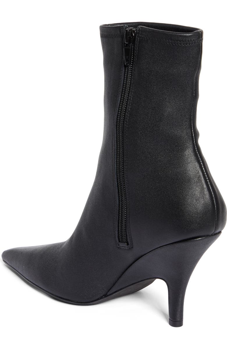Alexander Wang Diablo Pointed Toe Sock Bootie, Alternate, color,