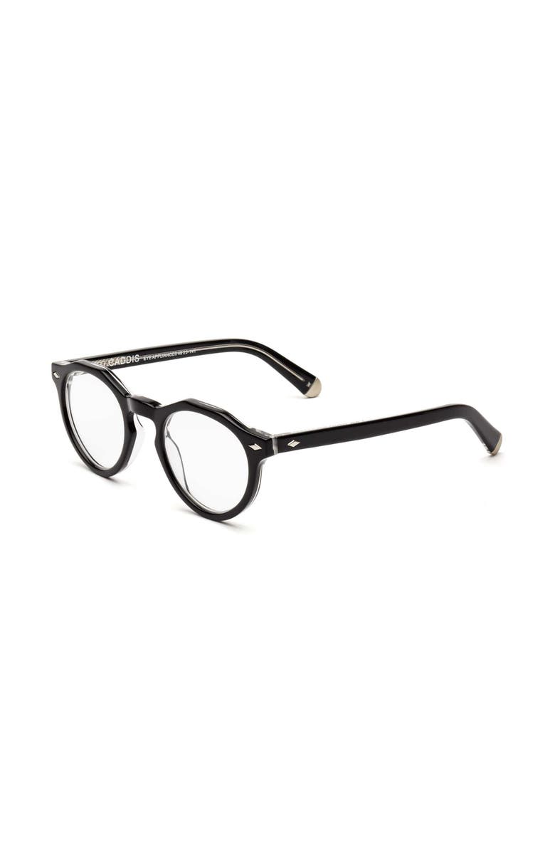 Caddis Dogleg | Reading Glasses, Alternate, color, Gloss Black And Vodka
