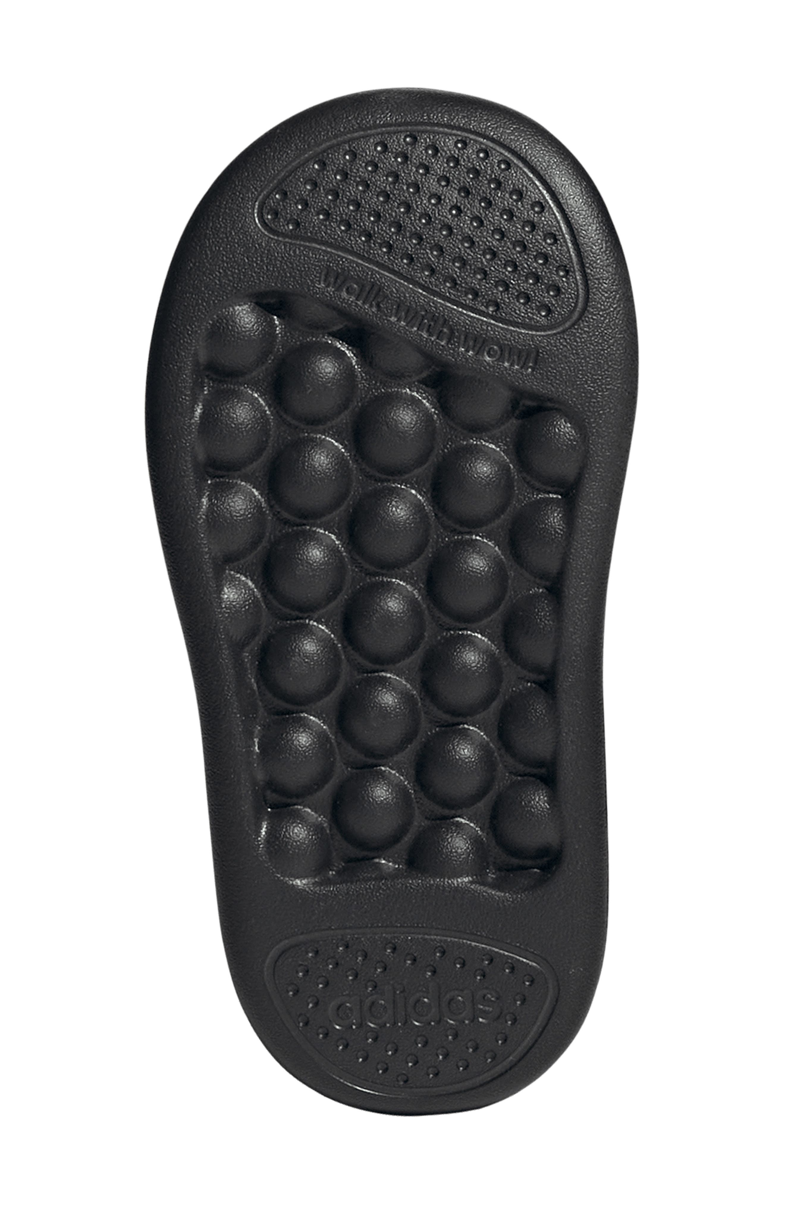 adidas Kids' Bubblecomfy Knit Slip-On Sneaker, Alternate, color, Grey/ White/ Lucid Red