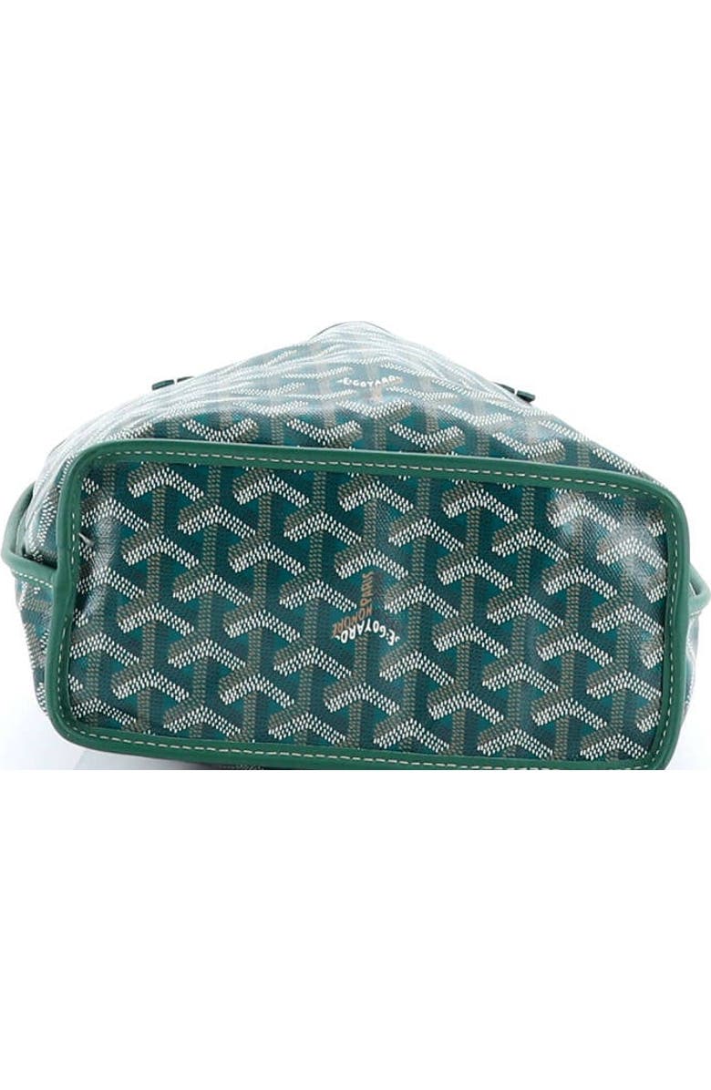 Pre-Owned Goyard Anjou Reversible Tote Coated Canvas Mini, Alternate, color, Green