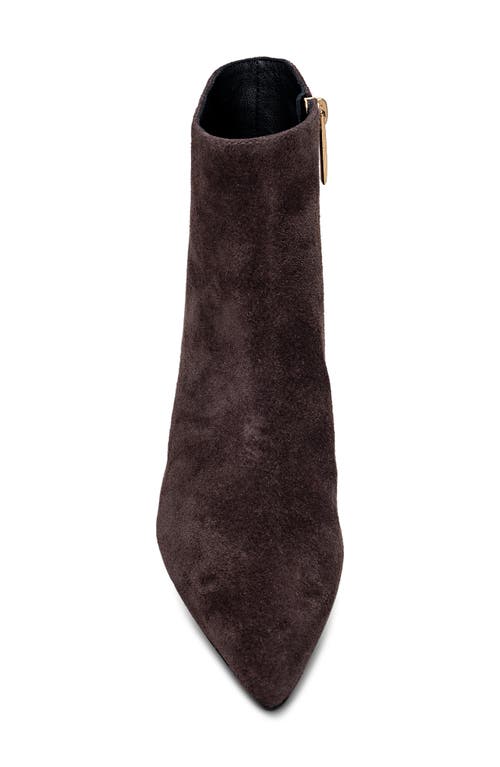 L'agence Lilly Pointed Toe Bootie In Brown