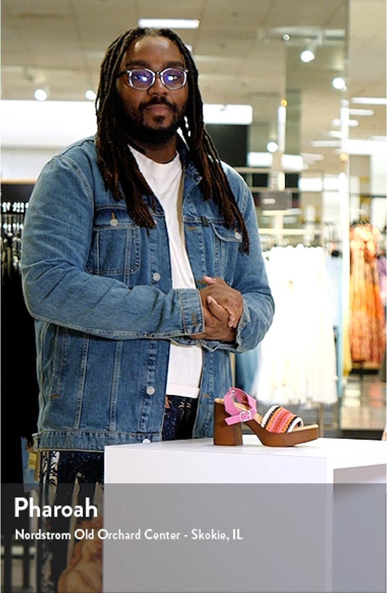 Reny Ankle Strap Platform Sandal, sales video thumbnail