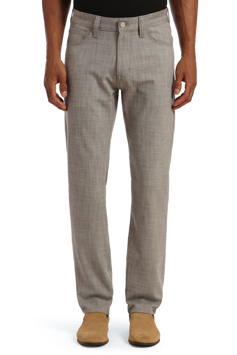 Courage Twill Straight Leg Pants, Main, color, MAGNET CROSS TWILL