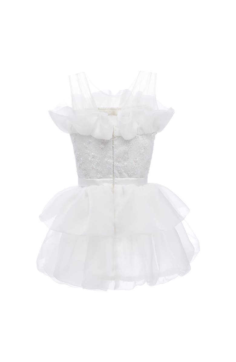 Tulleen Isabella Dress, Alternate, color, White