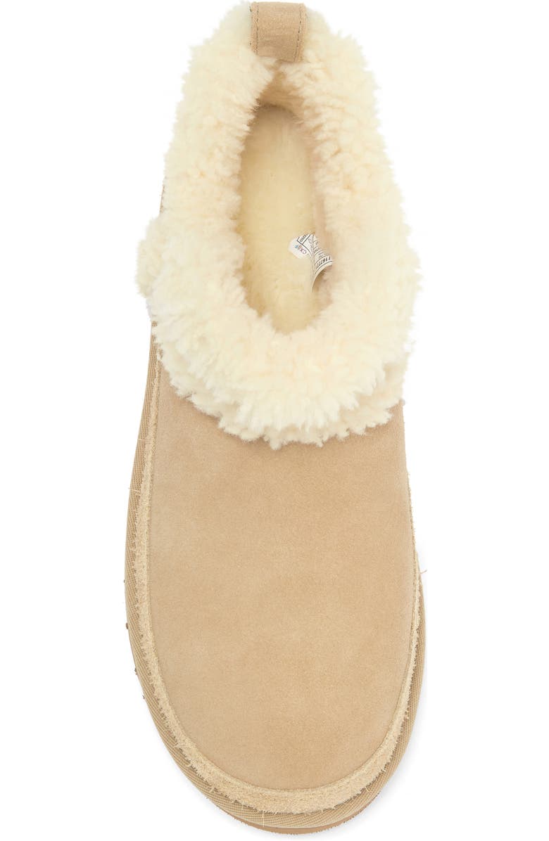 UGG<sup>®</sup> Classic Ultra Mini Spillseam Genuine Shearling Bootie, Alternate, color, Mdsd