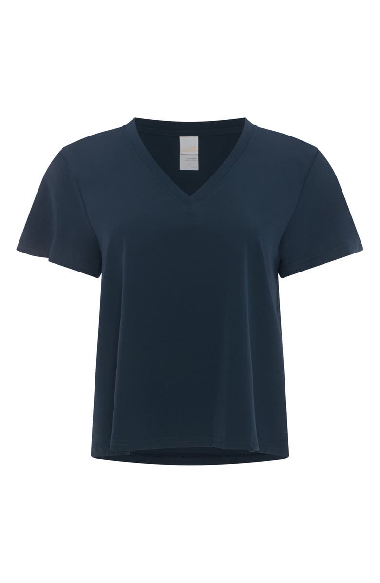 Lole Olivie V-Neck Top, Alternate, color, Outerspace