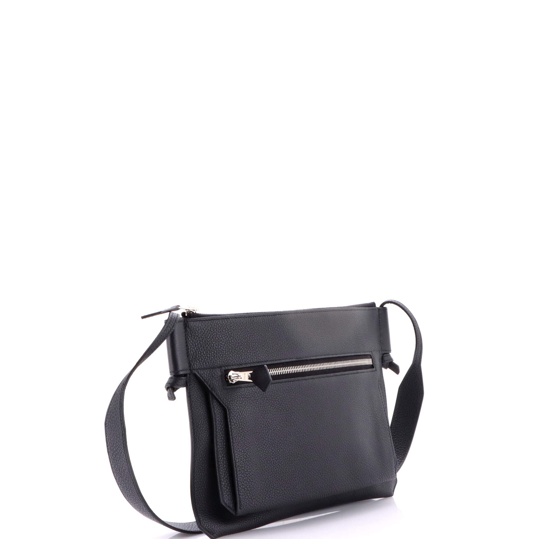 Pre-Owned Hermes Ultrapla Bag Togo PM, Alternate, color, Noir