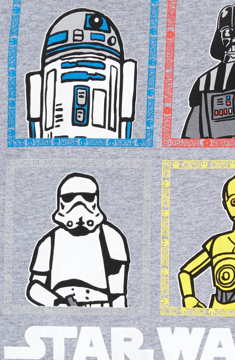 Mighty Fine Kids' Star Wars<sup>™</sup> Team Grid Graphic Tee, Alternate, color, 