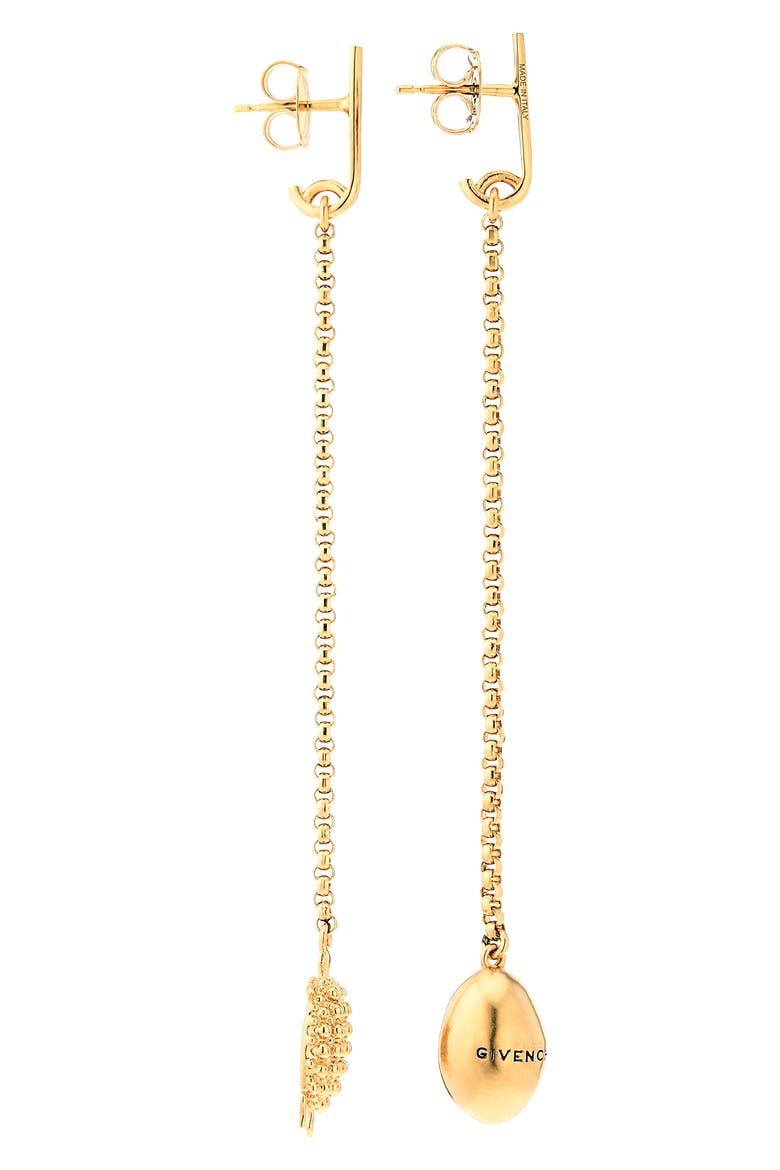 Lucky Charms Mismatched Drop Earrings, Alternate, color, GOLDEN YELLOW